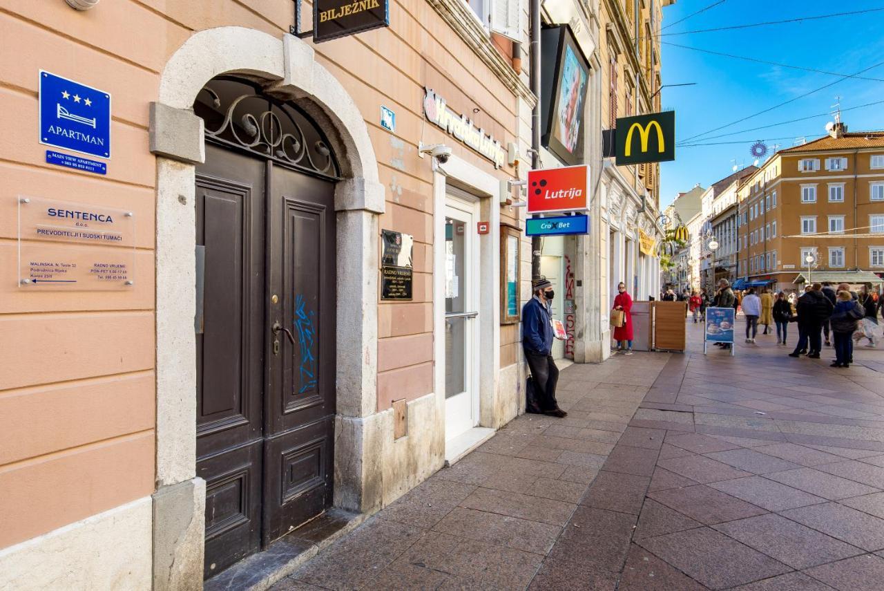 Ferienwohnung Sweet Nest Korzo Rijeka Exterior foto